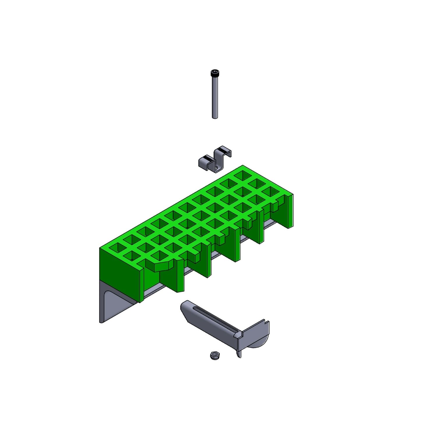 GratEX<sup>®</sup> 22mm Mini Mesh Clip Set with J Clip