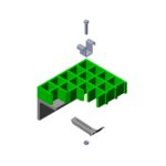 GratEX<sup>®</sup> 30/38mm Mini Mesh Self-Drilling Clip Set - Image 2
